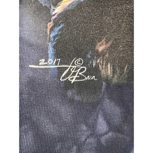 The Mountain Eagle, Native American and Wolf T-Shirt Mens (XL) - Picture 5 of 5